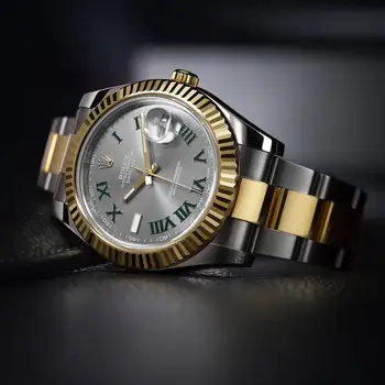 

Rolex- Datelog Series Ladies Men's Automatic Mechanical Watch Stainless Steel Waterproof Casual Watch Gift 1648 Orders