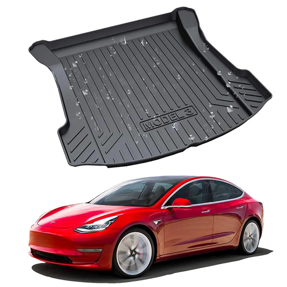 Подгонянный для Tesla модель 3 грузовой лайнер задний Грузовой лоток багажник