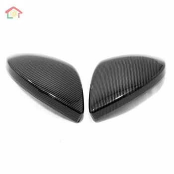 

For Audi A6 C8 2019 Car Styling Side Rearview Mirror Cover Trim Frame Sticker Chrome Exterior Accessories