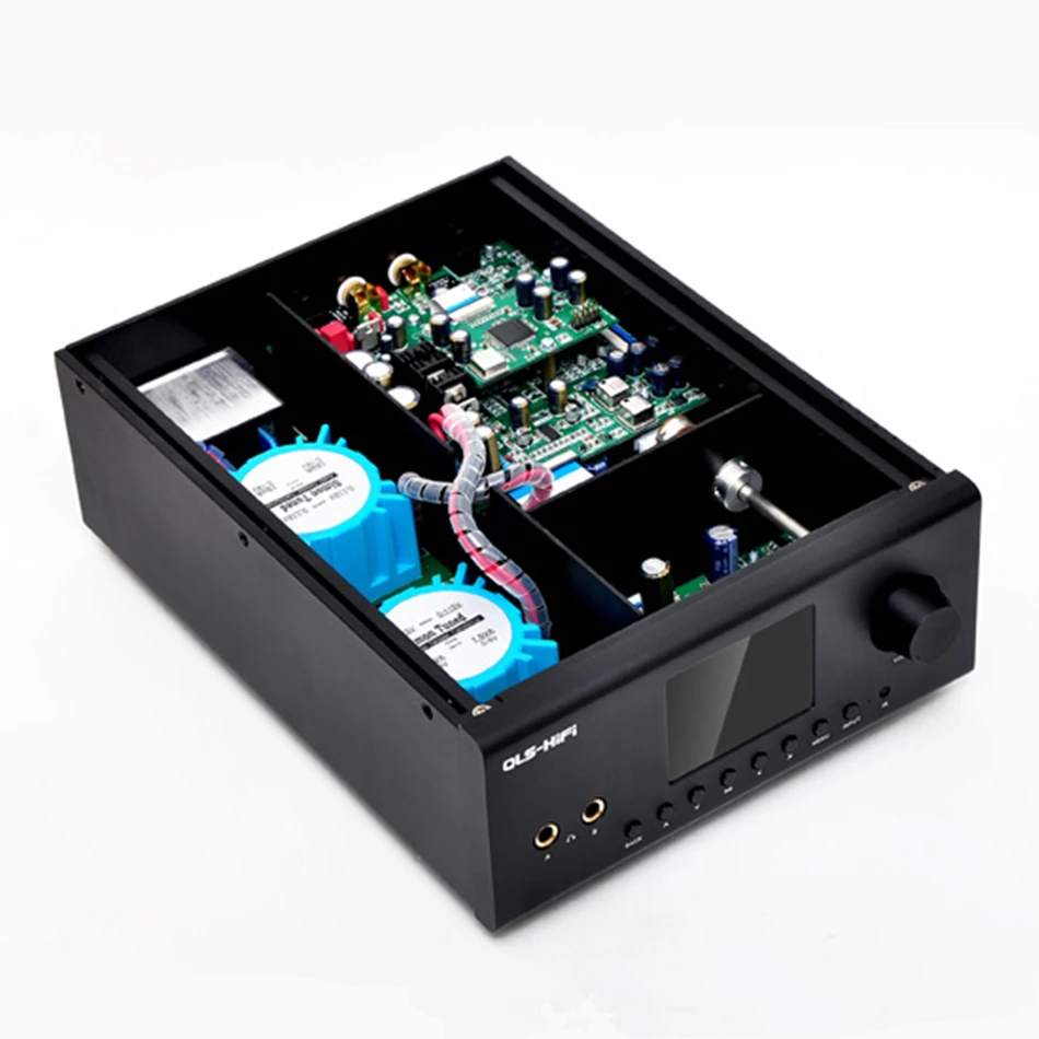 R 081 QLS QA860 AD1955 24bit 192Khz DSD без потерь цифровой HiFi музыкальный плеер усилитель для