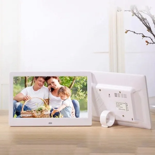 

SJD-1003 10Inch Digital Photo Frame 1024 x 600 H-D Screen Desktop Album Display Image MP4 Video MP3 Audio Clock Calendar with In