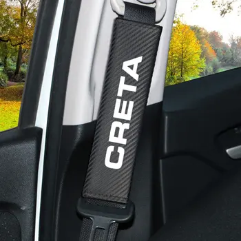 

Auto Accessories Car Safety Belt Covers Seat Belt Case for hyundai Creta Ix35 I40 IX20 Veloster Car Styling