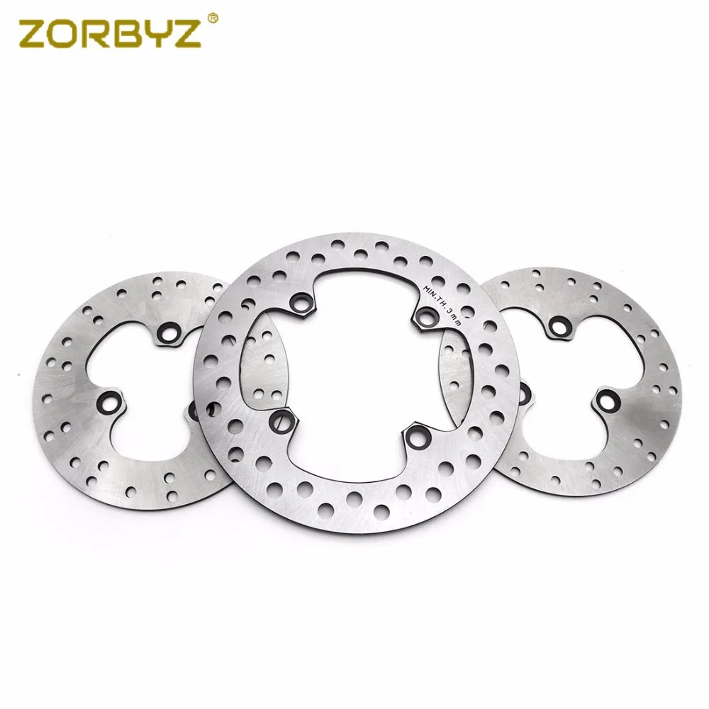 ZORBYZ 1 компл. Передний и задний стальной тормозной диск ротор для Honda TRX400EX Sportrax 1999-2008 TRX400X Sportrax 2009