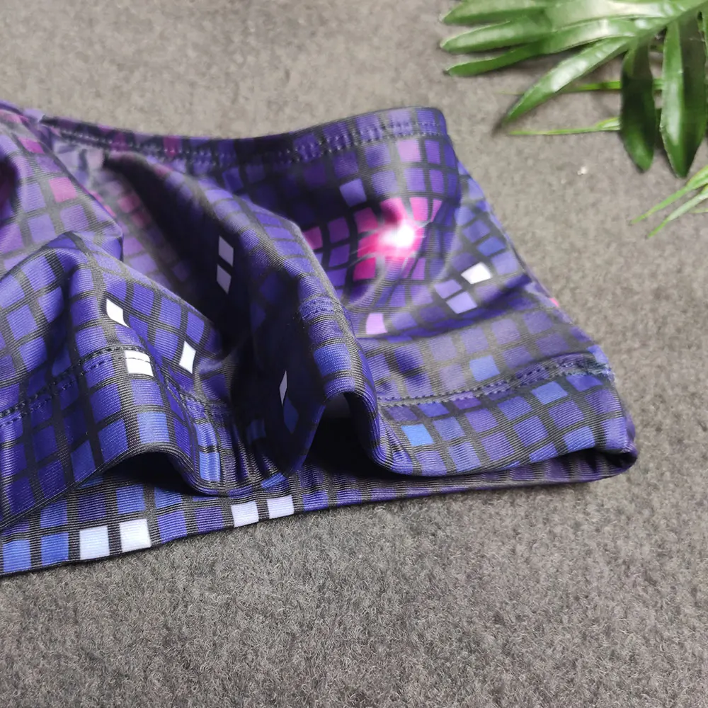 Men Swimsuit Push-Up Swim Trunks for Surfing