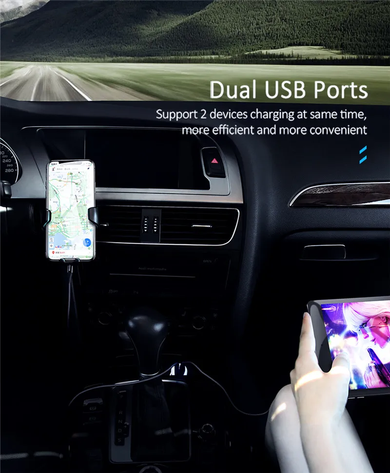 30 Вт автомобильное зарядное устройство с двумя usb-портами 2 QC 3,0 Автомобильное зарядное устройство для телефона xiaomi mi A3 9T CC9 8 se redmi note 8 7 6 5 k30 k20