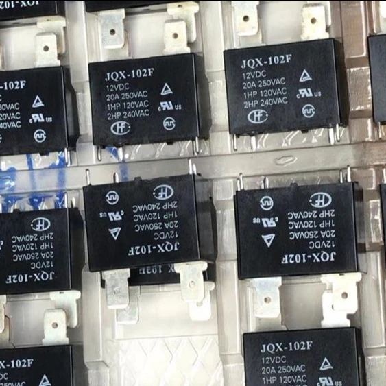 

JQX-102F JQX-102F 12VDC genuine air conditioning relay 20A 4pin