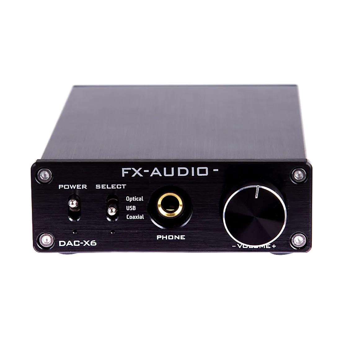 DAC-X6 PRO HiFI усилитель для наушников DAC Декодер коаксиальный Оптический USB стерео аудио с 12V1A адаптер питания-EU штекер черный