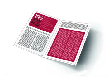 

CMYK four color Heidelberg printing（4page gate folding）