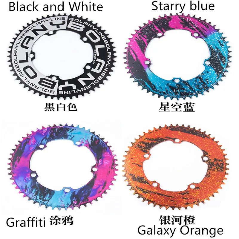 BOLANY New Folding Bike Sprocket Disc 54/56T Disc Road Bike Aluminum