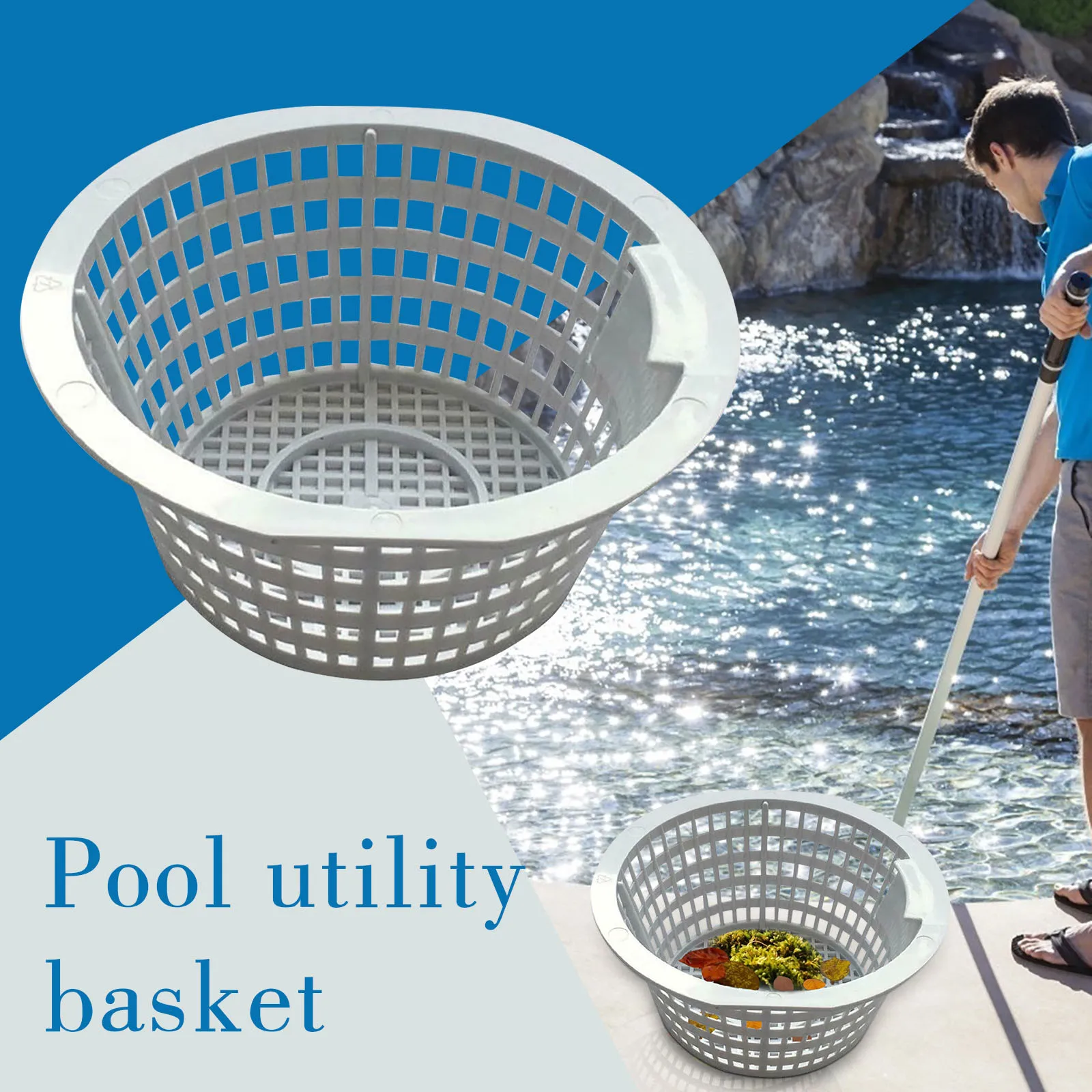 Pool Skimmer Baskets Without Handle Pond Replacement Filter Basket Pool