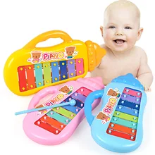 Стиль Октав стук пианино Детский образовательный просвещение раннее образование игрушка бутылочка для кормления стук фортепиано музыкальный инструмент