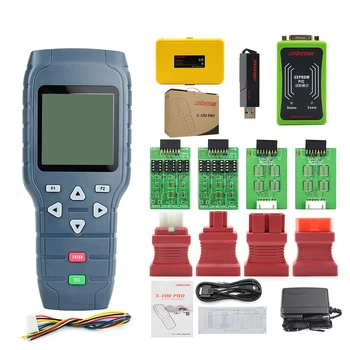 

OBDSTAR X100 X-100 PRO Auto key programmer (C+D+E) With EEPROM Adapter IMMO Odometer Correction OBD Software Tool