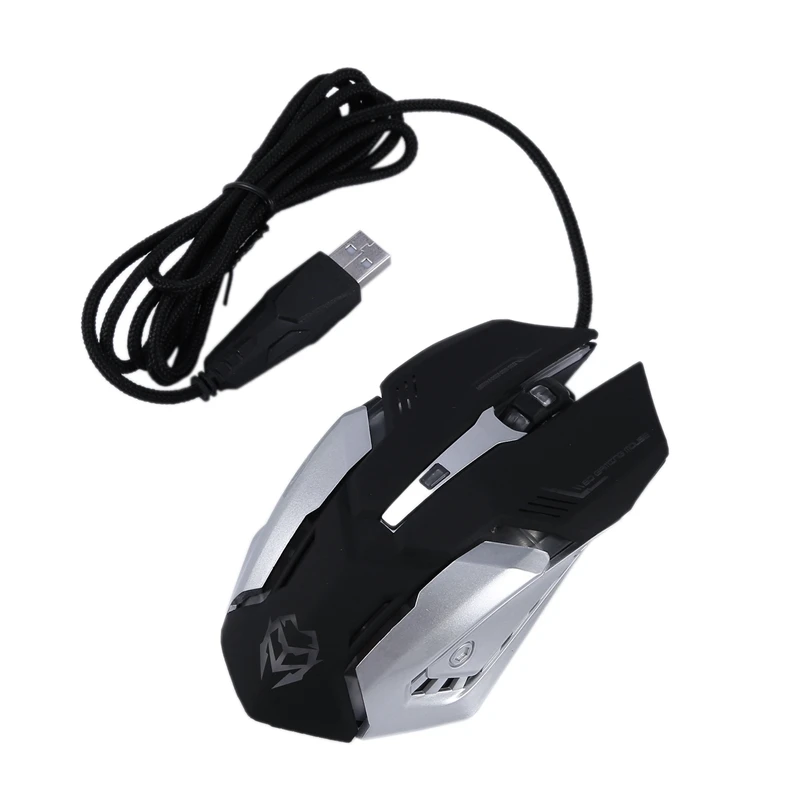 KINGANGJIA G500 сплав шасси блестящие ESports игровая мышь Проводная игровая мышь USB