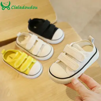 

12-15.5cm Baby Sneakers For Boys Girls Mesh Breathable Summer Sport Shoes 0-3years old Solid Toddler Casual Shoes Infant Flats