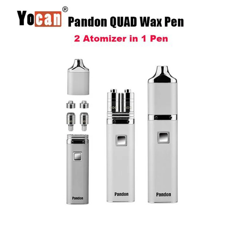 100% оригинал Yocan Evolve Pandon комплект с QDC катушки 1300 мАч воск вейп пенмод сухой травы