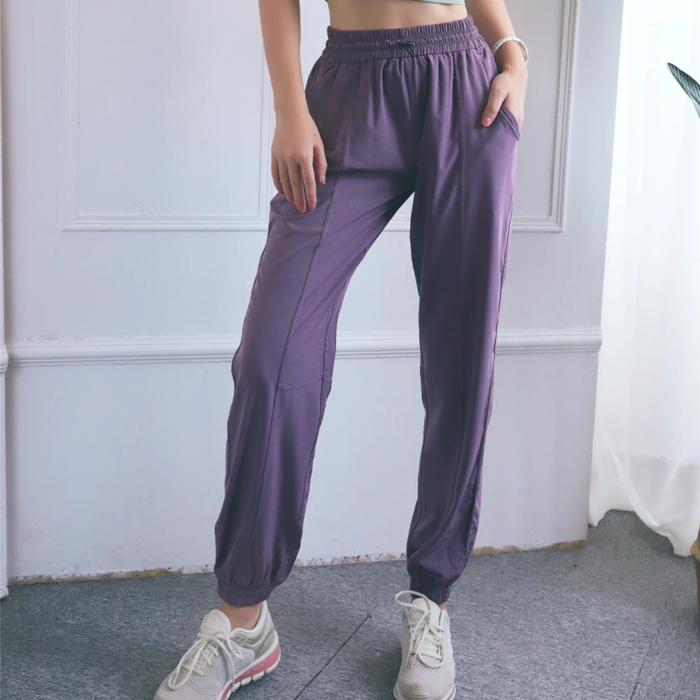 Fitness-Pants Pantalon Loose Sport Running Women Streetwear Elastic-Band 1207CK Female