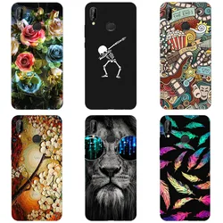 На Алиэкспресс купить чехол для смартфона for huawei nova 3 4 case silicone cute unicorn pattern back cover for huawei nova 3 4 phone case