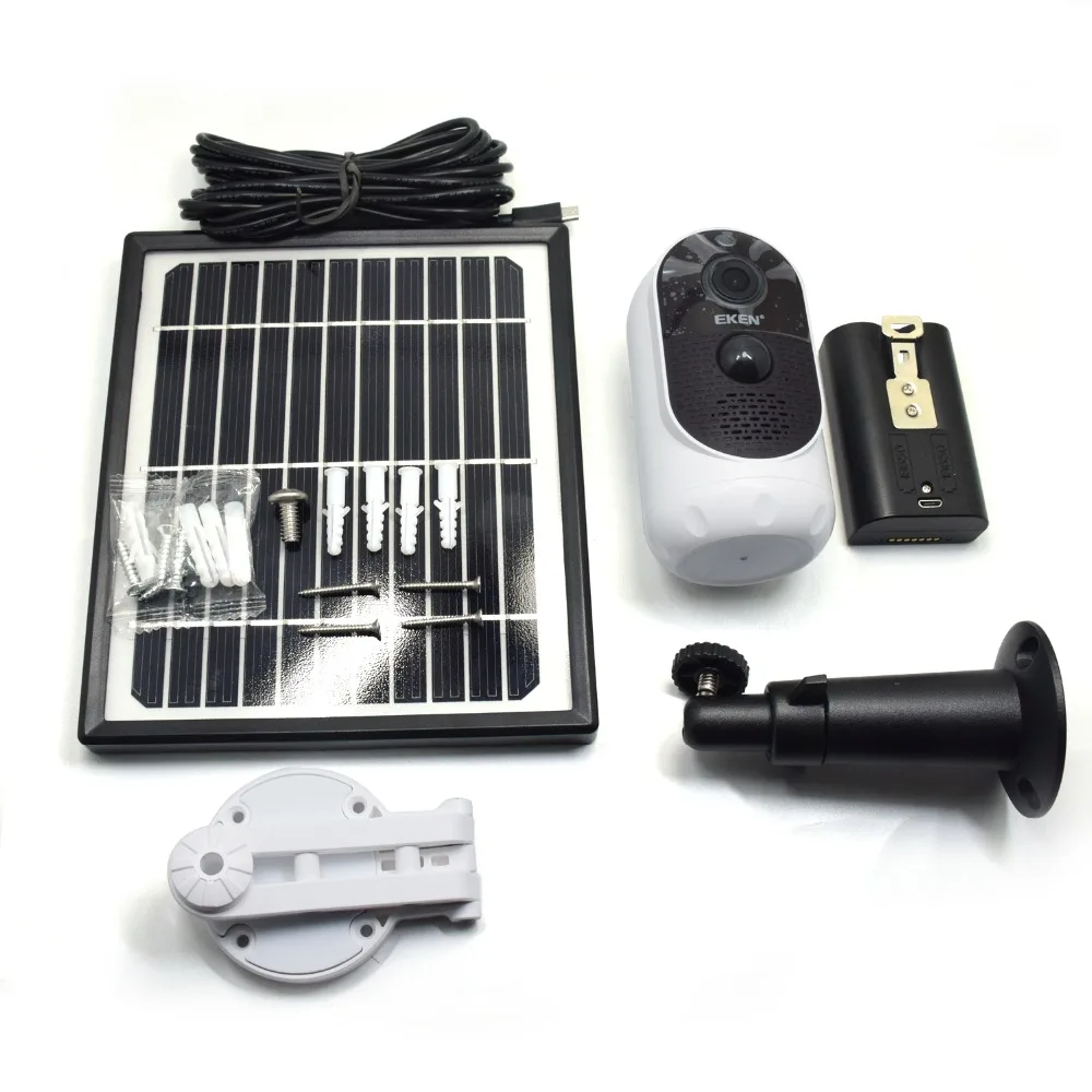 EKEN ASTRO SOLAR PANEL WIRELESS 1080P NIGHT VISION OUTDOOR SECURITY CAMERA 11