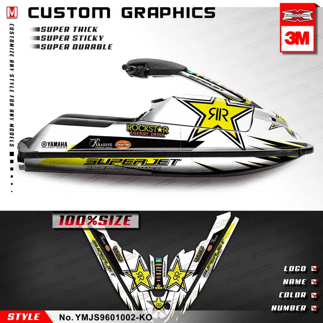 Kungfu Grafis Pribadi Decal Stiker Penuh Vinyl Wrap Kit Untuk Yamaha Jet Ski Pribadi Super Jet Ski Sj 700 2002 Untuk 2015 Perahu Pribadi Bagian Aksesoris Aliexpress