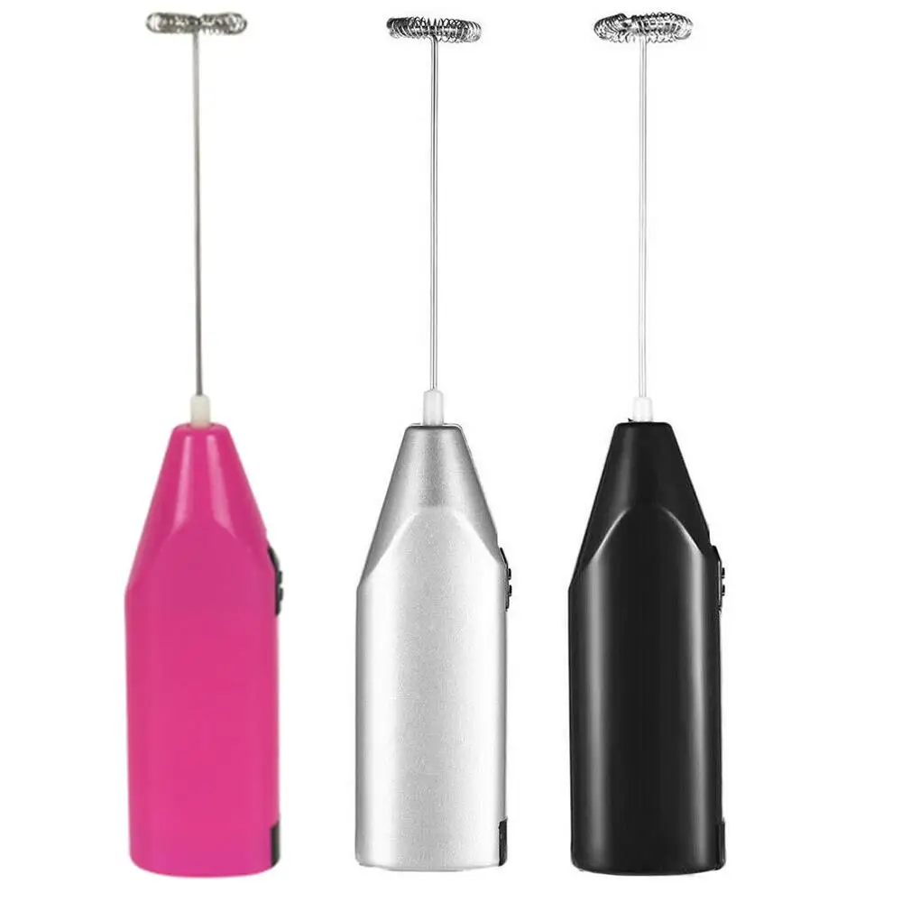 Whisk Mixer Eggbeater Creative Egg Whisk Electric Food Grade Cooking Tools FDA ROHS Cream Kitchen Tools Home Coffee Drink Foamer