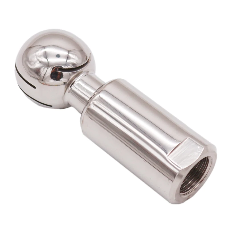 Fermenter spray ball Rotating CIP Spray Ball 1/2" Female NPT Connection 304 Stainless Steel Beer Conical Fermenter Parts