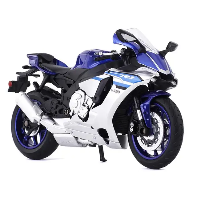 1:12 Diecast Motorcycle Model Toy Yamaha YZF R1 Sport Bike For Kids Toy Gifts Original Box Free Shipping Collection 2