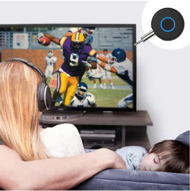 Мини Bluetooth 5,0 3,5 мм AUX аудио разъем беспроводной передатчик музыкальный адаптер для MP3 Автомобильный Динамик Наушники