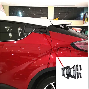 

For Toyota C-HR 2017 - 2020 Accessories ABS Carbon Fibre Car Door Protector Handle Decoration frame Cover Trim Car Styling