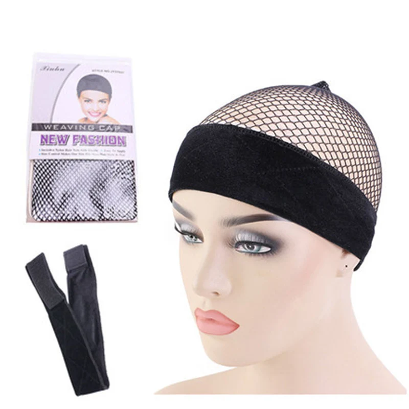 Stretchable Elastic Hair Nets Mesh Wig Caps For Wig Making Stocking Cap