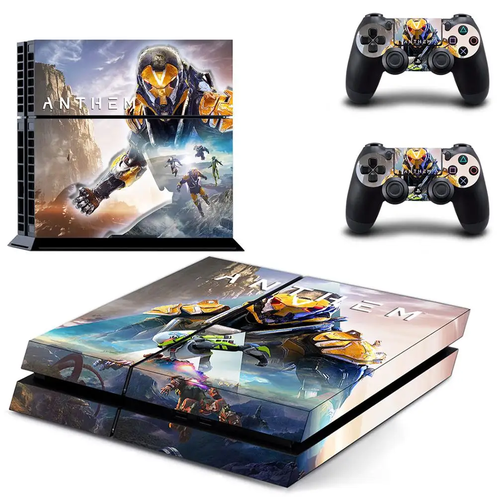 Игровой гимн PS4 наклейка s Play station 4 кожа PS 4 наклейки Наклейки Обложка для playstation 4 PS4 консоль и контроллер Кожа винил
