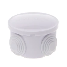 Водонепроницаемый пластиковый корпус Чехол распределительная коробка IP55 50 мм x 50 мм