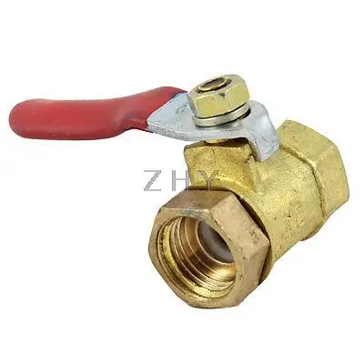 Красная ручка рычага 11 мм Муфта с внутренней резьбой газовый шаровой кран