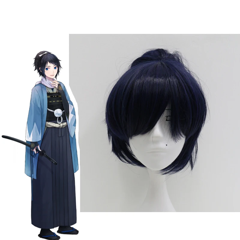 Парик для косплея Touken Ranbu Online парик Yamatonokami Yasusada Fudou Yukimitsu и Shinano Toshiro из