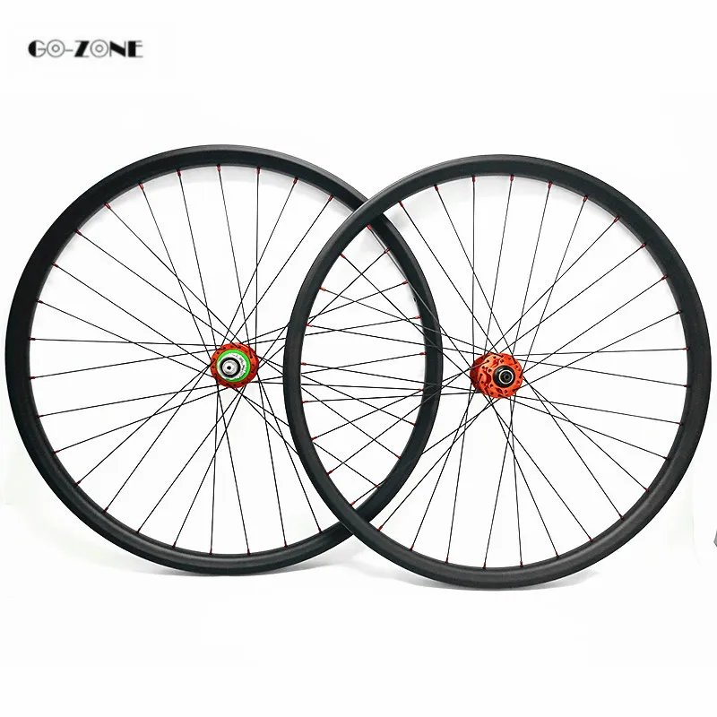 29 дюймов MTB Колесная hope 4 boost 110x15 148x12/через ось 34x30 мм бескамерный обода для горного велосипеда диск карбоновые колеса столб 1420