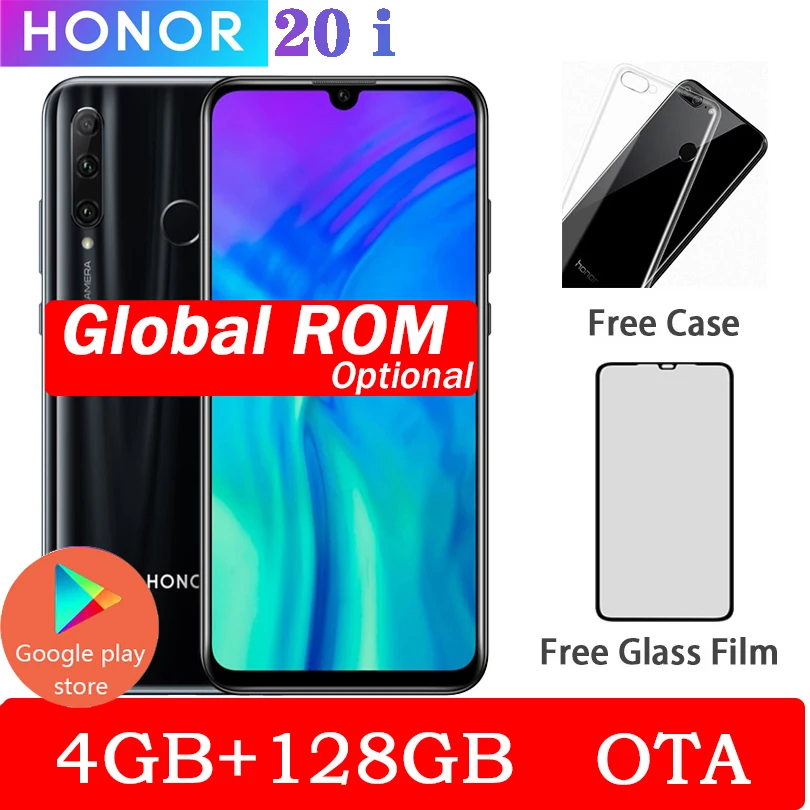 Оригинальный смартфон Honor 20 lite 20i | Мобильные телефоны и аксессуары