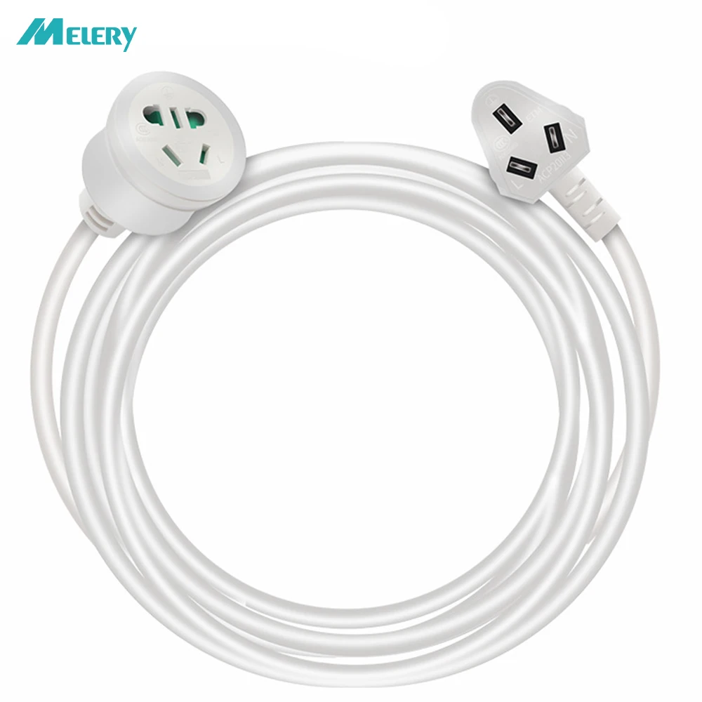 

AU Power Cord Strip 1/3/5/10/20m Extension Sockets AU Plug Electric Outlets Household Explosion-proof for Car/Bicycle Charging