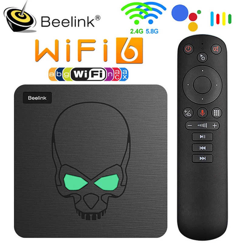 2021 Beelink GT король Wi Fi 6 ТВ BOX Android 9,0 Amlogic S922X 4 ядра, 4 Гб Оперативная память 64 Гб BT 4,1 1000M LAN USB3.0 комплект компьютерной приставки к телевизору|ТВ-приставки и медиаплееры| | АлиЭкспресс