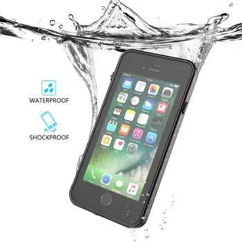 

Waterproof Case for 4.7 Inch iPhone SE 2020 360 Degree Duty Protective Dustproof Transparent TPU+PC Rugged Cover Outdoor Sports