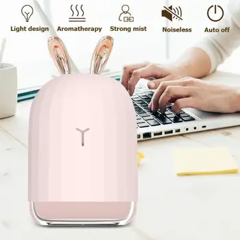 

Ultrasonic Air Humidifier 220ML Aroma Essential Oil Diffuser for Home Car USB Fogger Mist Maker with LED Night Lamp Dropshipping