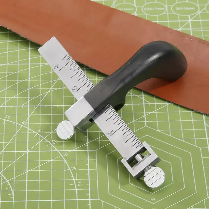 Professional DIY Leather Strap Cutter Hand Cutting Draw Gauge Leather Craft Tool Necessary Household Handcraft Gadgets