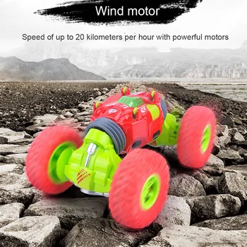 

1: 16 RC Car 4WD Truck Scale 2.4GHZ All-terrain Climbing Double-sided Car Remote Control Toys FJ88
