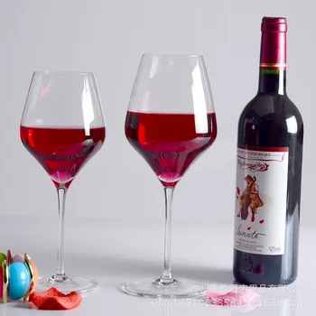 

Large red wine glass goblet crystal glass wine set European style creativity