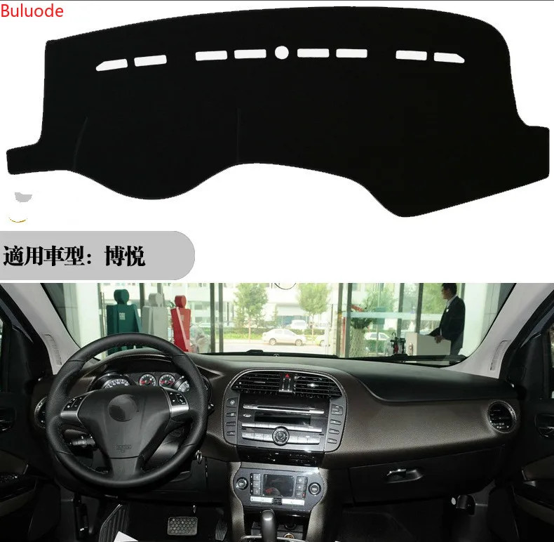 

Car Dashboard Sun Shade Pad for Fiat Bravo Dustproof car dashboard cover Polyester Fiber mat for Fiat Bravo