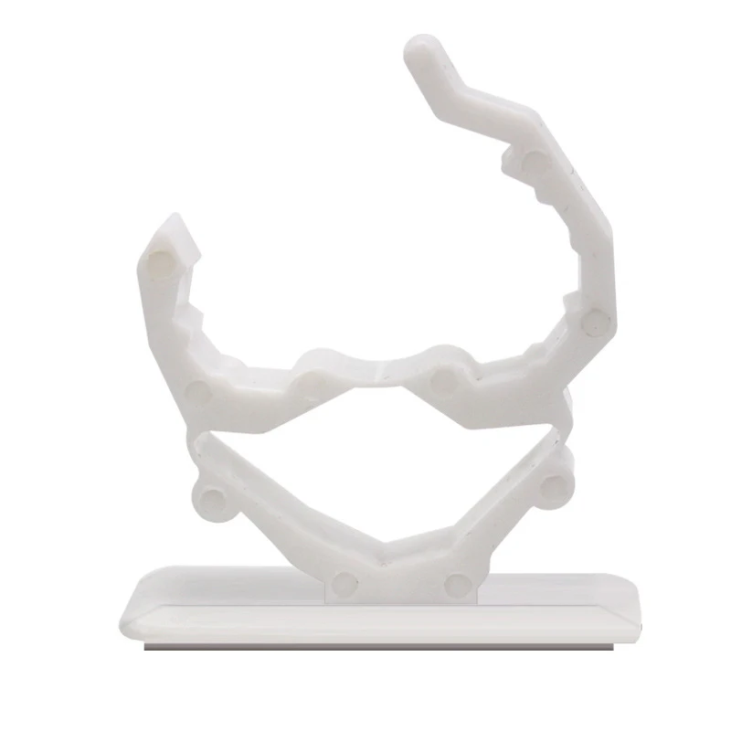 

Buckle Fishing rod holder Self adhesive White Clip Pole stand Storage Wall mounted Hook & loop