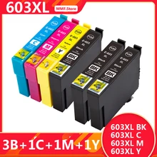 

Compatible For Epson 603 603 XL 603XL Multipack XP-2100 XP-2105 XP-3100 XP-3105 XP-4100 XP-4105 WF-2810 WF-2830 WF-2835 WF-2850