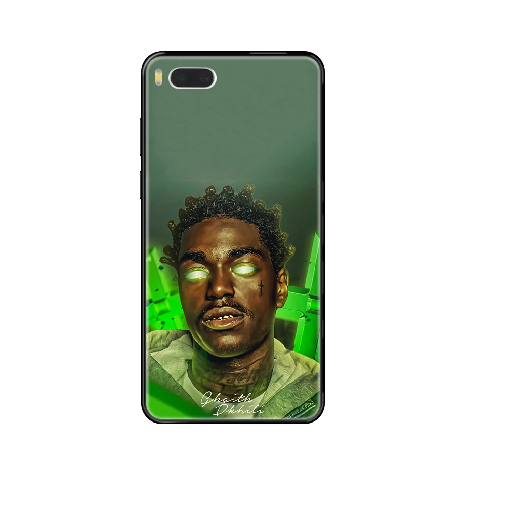 kodak black rap singer Phone case For Xiaomi Redmi Mi 3 5 6 8 9 A1 2 Max3 Mix2 X SE Lite Pro black 3D Etui tpu prime silicone