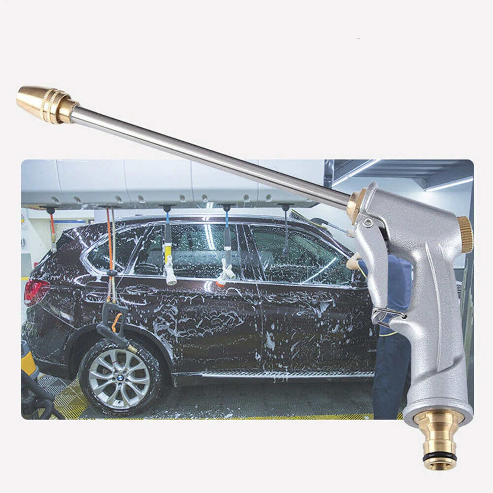 Cleaning Tool High Pressure Power Car Washer Water Spray Long Nozzle Wand Attachment Garden Flower Jet Watering Hose | Автомобили и