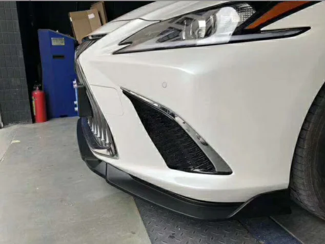 Для- LEXUS ES250 ES300 ES350 передний бампер спойлер PP и углеродного волокна Материал автомобиля resr крыло праймером цвет
