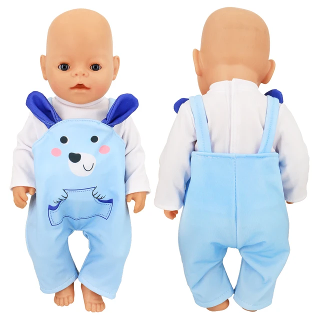 16-18 inch Doll Clothes Accessories Include Dress,Romper,Outfits and Hats fit 43cm Newborn Baby Zapf Doll, Nenuco Dolls Clothing 18-57