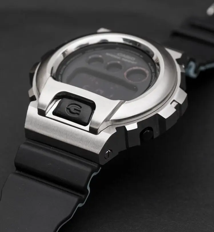 Нержавеющая сталь DW-6900 ободок для мобильного часо-уточнить Generic